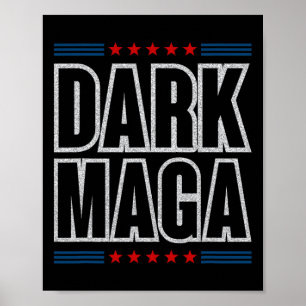 Ich bin nicht nur Mega, ich bin Dark Mega Trump Wa Poster