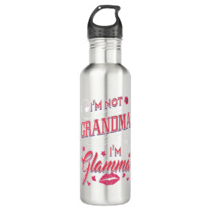 Ich bin nicht Oma, ich bin Glamma Edelstahlflasche
