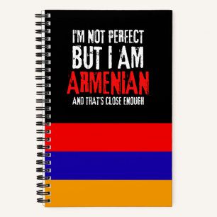 Ich bin nicht perfekt, aber armenisch aus Armenien Notizbuch