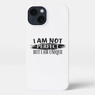 Ich bin nicht perfekt, aber einzigartig iPhone hülle