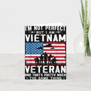 Ich bin nicht perfekt, aber ich bin ein Vietnam-Ve Karte