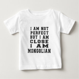 Ich bin nicht perfekt, aber ich bin ich bin baby t-shirt