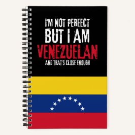 Ich bin nicht perfekt, aber ich bin Venezuelaner a Notizbuch