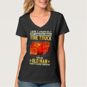 Ich bin nicht perfekt, aber ich kann ein Feuerwehr T-Shirt