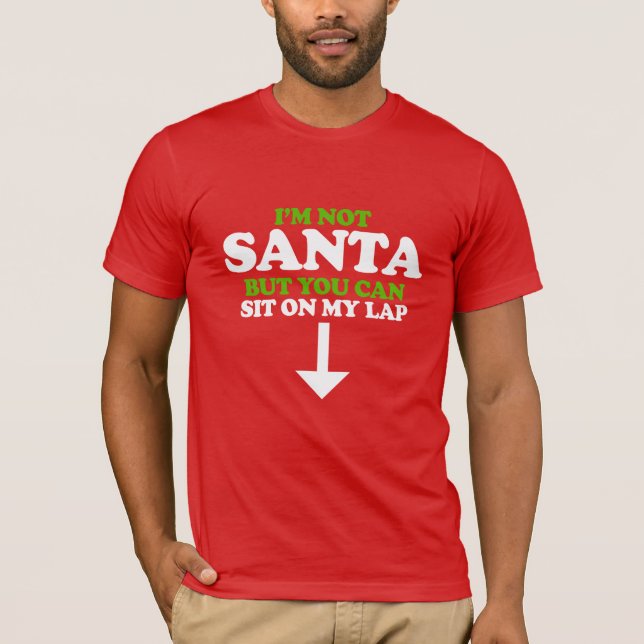 Ich bin nicht Sankt T-Shirt (Vorderseite)