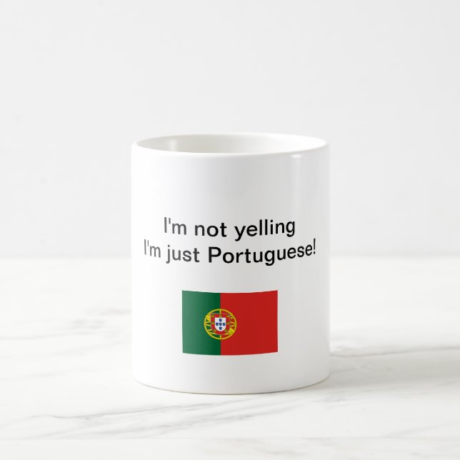 "Ich bin nicht schreiend ich bin gerade Kaffeetasse (Mittel)
