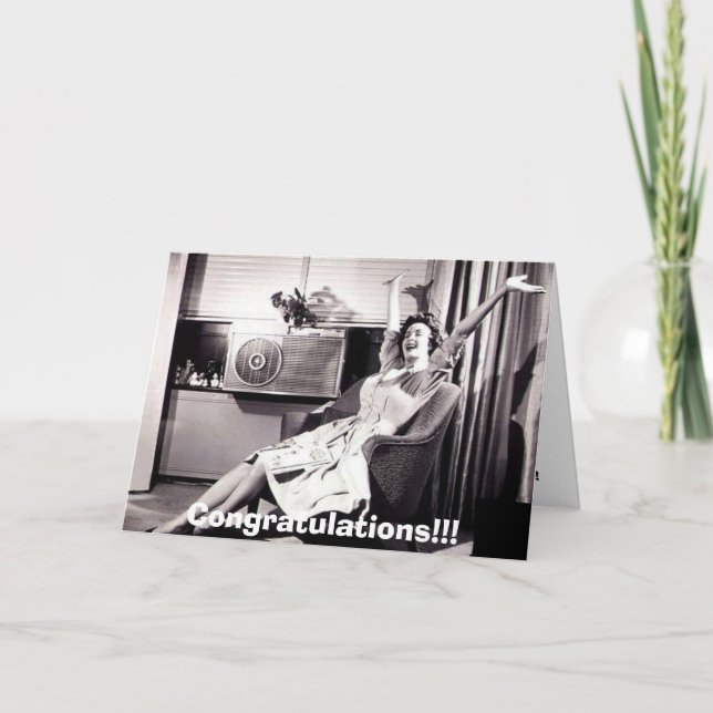 Ich bin nicht schwanger! karte (Vorderseite)