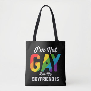 Ich bin nicht schwul, aber mein Freund ist lustig  Tasche