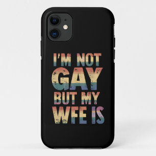 Ich bin nicht schwul, aber meine Ehefrau ist LGBT- Case-Mate iPhone Hülle