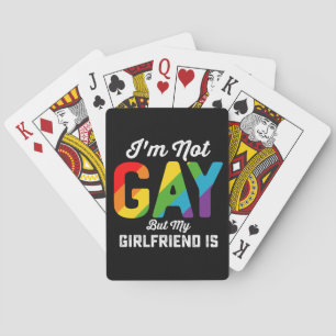 Ich bin nicht schwul, aber meine Freundin ist ein  Spielkarten