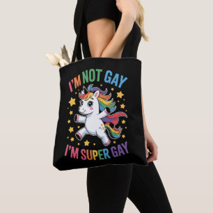 Ich bin nicht schwul, ich bin alleinstehend für Ga Tasche