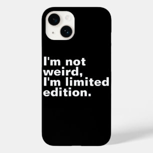 Ich bin nicht seltsam, ich bin limitierte Auflage Case-Mate iPhone 14 Hülle