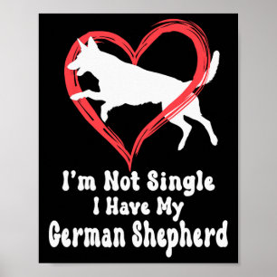 Ich bin nicht Single, ich habe meinen Deutschen Sc Poster