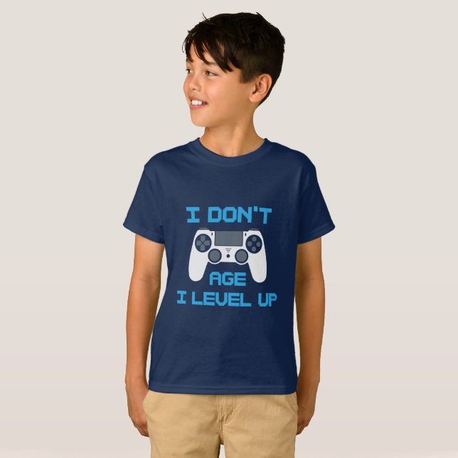 Ich bin nicht so alt wie Level Up Gaming T-Shirt (Vorne ganz)