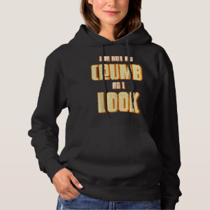 Ich bin nicht so krumm, wie ich Bäckerei Bäckereie Hoodie