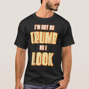 Ich bin nicht so krumm, wie ich Bäckerei Bäckereie T-Shirt