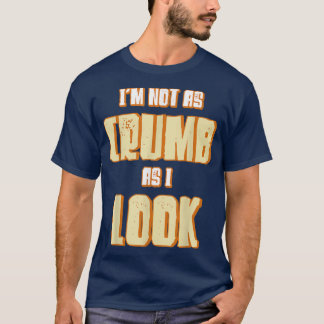 Ich bin nicht so krumm, wie ich Bäckerei Bäckereie T-Shirt
