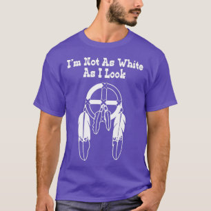 Ich bin nicht so weiß, wie ich die indische amerik T-Shirt