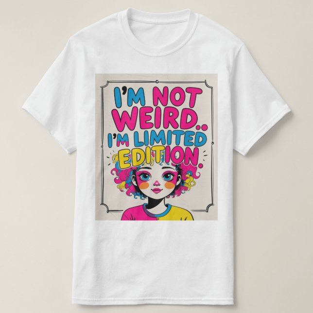 Ich bin nicht sonderlich - limitierte Ausgabe lust T-Shirt (Design vorne)