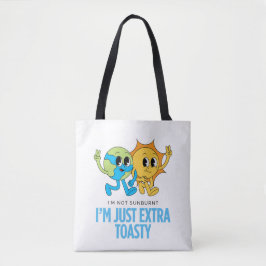 Ich bin nicht sonnenverbrannt tasche