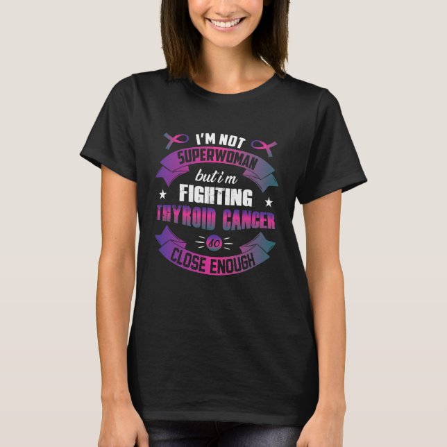 Ich bin nicht Superwoman, aber ich kämpfe T-Shirt (Vorderseite)