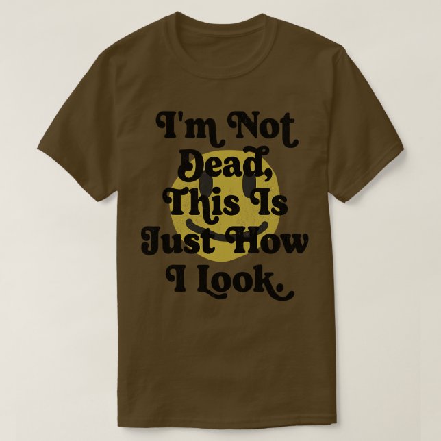 Ich bin nicht T-Shirt (Design vorne)