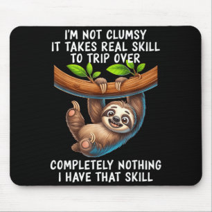 Ich bin nicht tollpatschig, es braucht echtes Gesc Mousepad