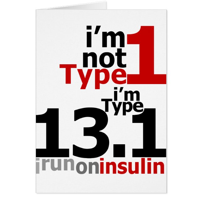 Ich bin nicht Typ 1 - ich bin Art 13,1 (Vorne)