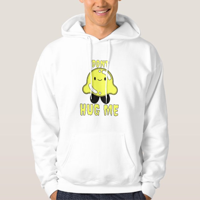 Ich bin nicht umarmen, japanisch hoodie (Vorderseite)