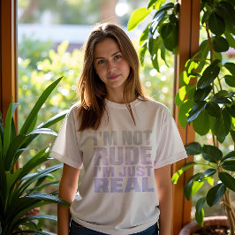 Ich bin nicht unhöflich, ich bin einfach echt sweatshirt