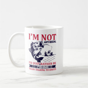 Ich bin nicht unsozial, ich würde nur die kaffeetasse