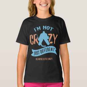 Ich bin nicht verrückt Hockey Goalie T-Shirt