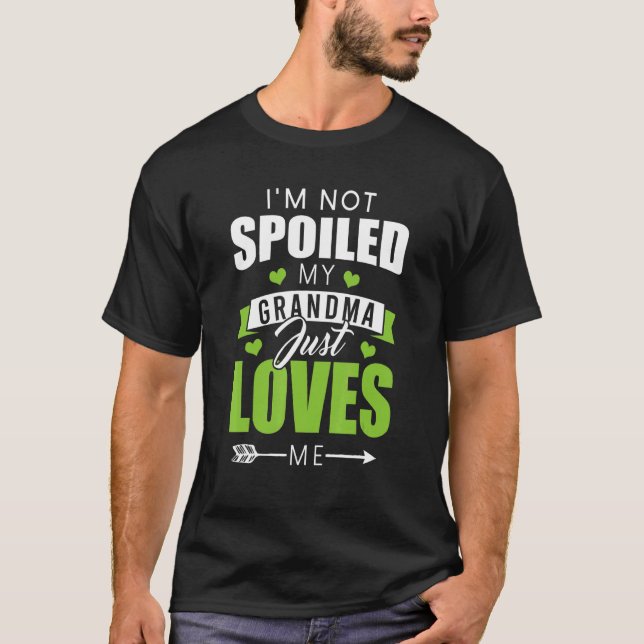 Ich bin nicht verwundet meine Oma nur Lieben erinn T-Shirt (Vorderseite)