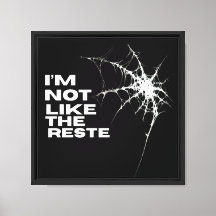 Ich bin nicht wie die Erholung Unique Spiderweb Ar