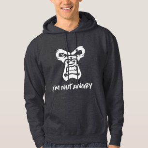 Ich bin nicht wütend, der Affe Hoodie