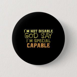 Ich bin nicht zu deaktivieren Gott sagen, ich bin Button
