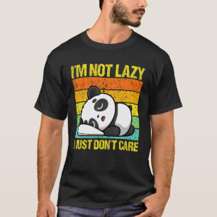 Ich bin nicht zufällig, dass mir Panda-Bären-Tier  T-Shirt