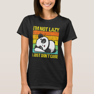 Ich bin nicht zufällig, dass mir Panda-Bären-Tier  T-Shirt