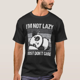 Ich bin nicht zufällig, dass mir Panda-Bären-Tier  T-Shirt