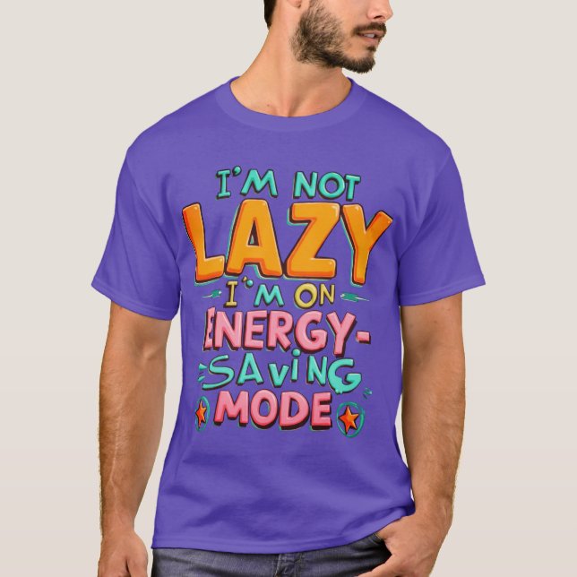 Ich bin nicht zufällig, ich bin auf einem energies T-Shirt (Vorderseite)