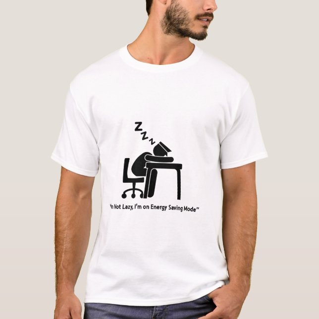 Ich bin nicht zufällig, ich bin im Energie Rettend T-Shirt (Vorderseite)