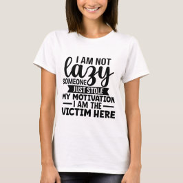 Ich bin nicht zufällig jemand, der mir nur den Mot T-Shirt