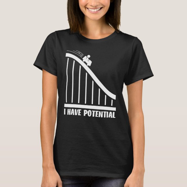 Ich bin nicht zufällig überfüllt mit potenzieller  T-Shirt (Vorderseite)