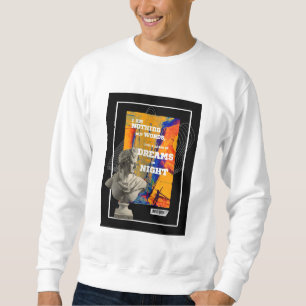 Ich bin nichts als Worte Poesie-Sweatshirt Sweatshirt