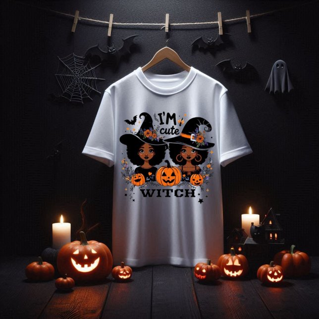 Ich bin Niedlich Hexenmeister. T - Shirt (I'm Cute Witch T-shirt )