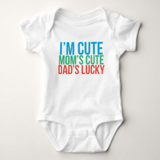 Ich bin Niedlich, Mama Niedlich, Vaters Glück Baby Baby Strampler