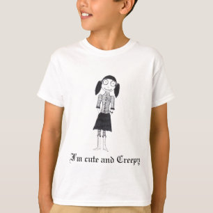 Ich bin niedlich und creepy T-Shirt
