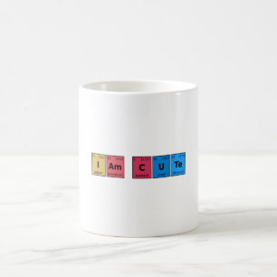 Ich bin Niedliche Periodic-Tabelle Kaffeetasse