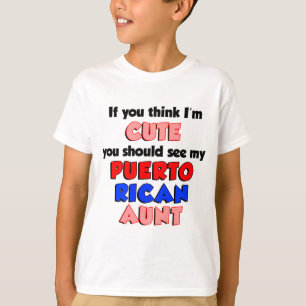 Ich bin Niedliche Puerto-Rico-Tante T-Shirt