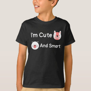 Ich bin Niedlicher Smart Animal T - Shirt